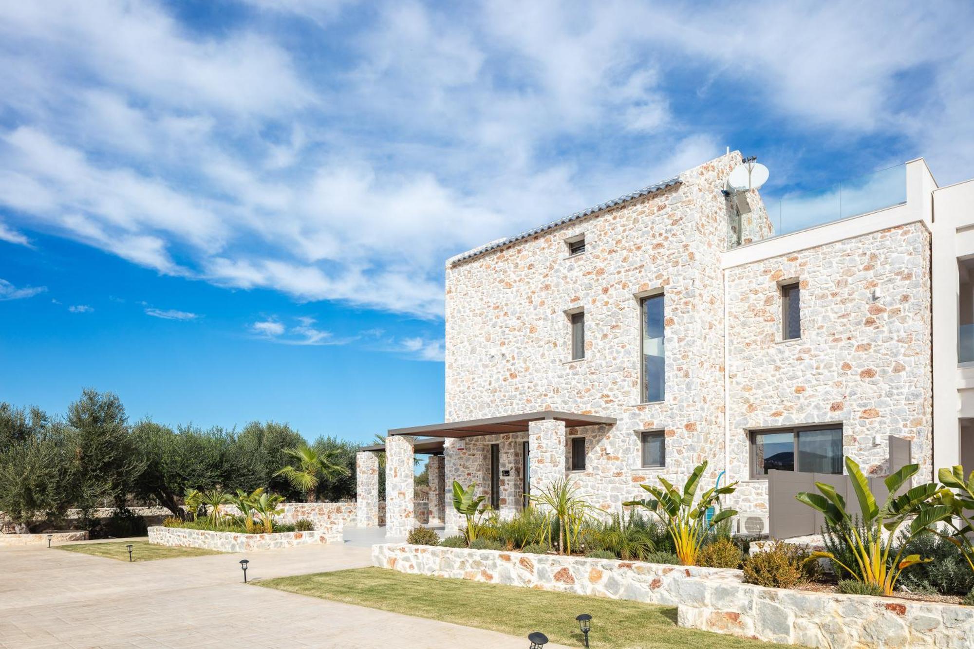 Oinolithos Luxury Villas Каламаки Экстерьер фото