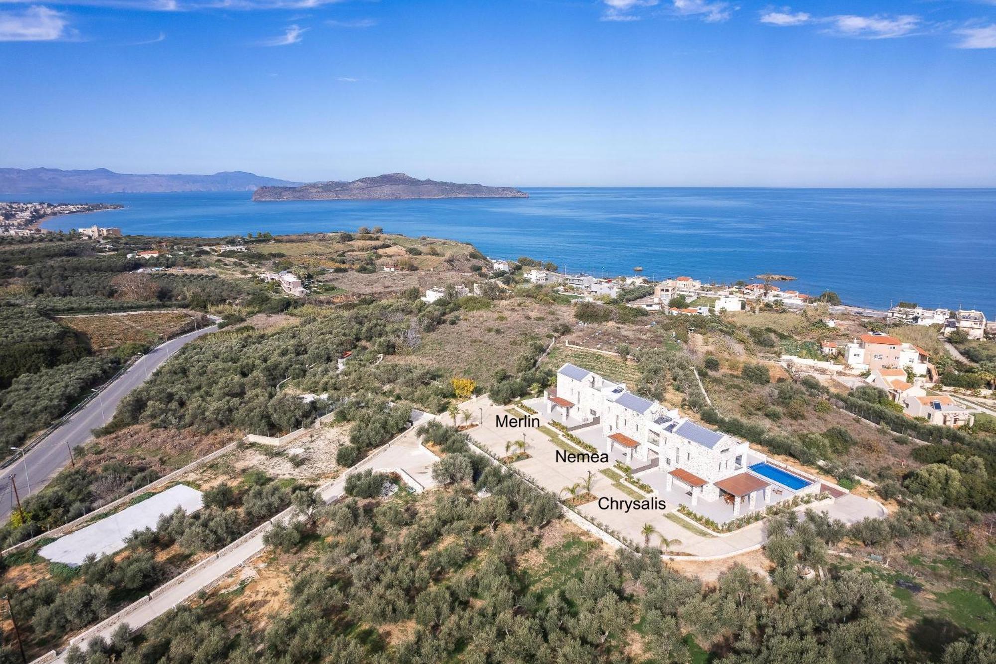 Oinolithos Luxury Villas Каламаки Экстерьер фото
