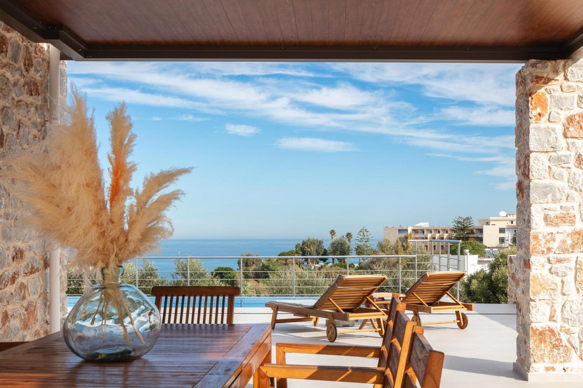 Oinolithos Luxury Villas Каламаки Экстерьер фото