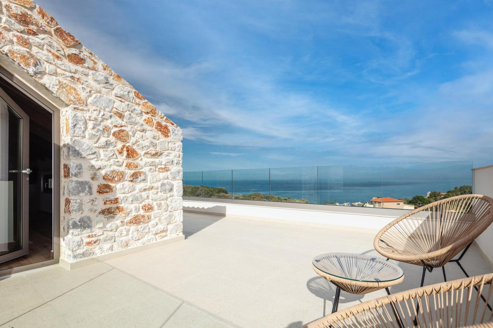 Oinolithos Luxury Villas Каламаки Экстерьер фото